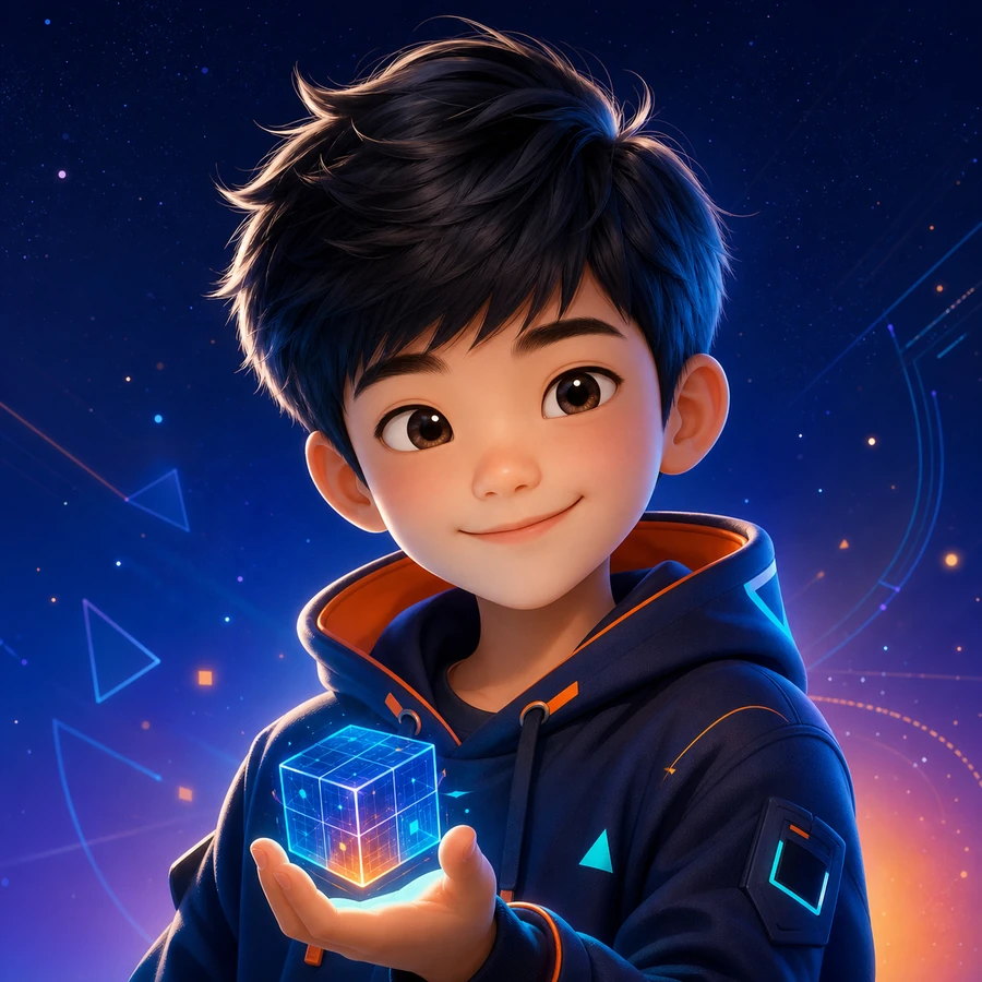 航航的原创AI卡通头像